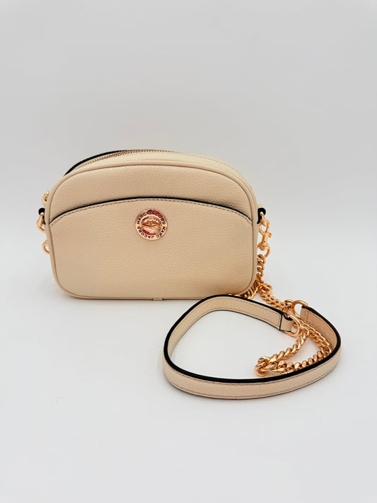Crossbody Luxury Designer By Marc Jacobs In Cream, Size:Small