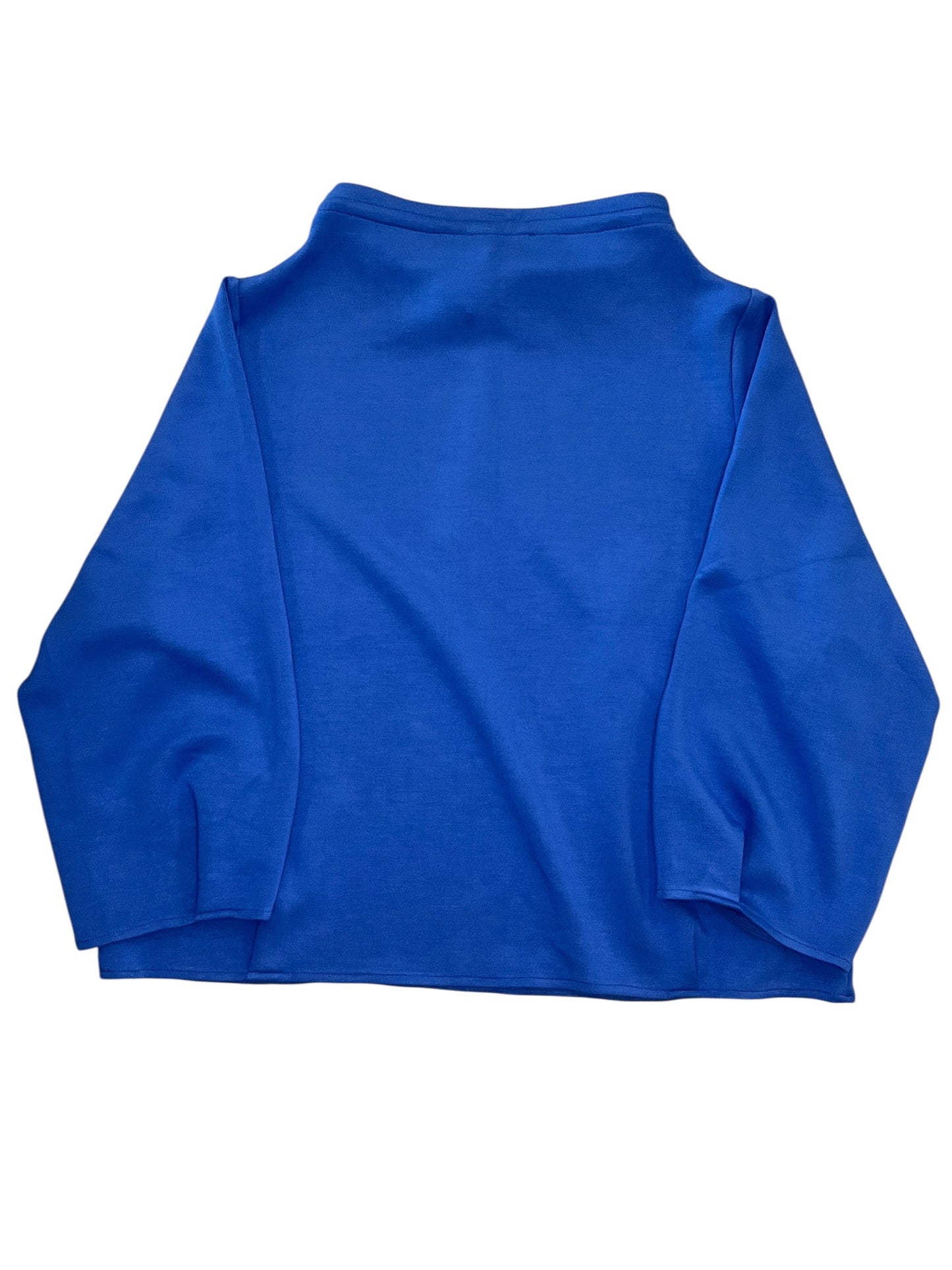 Sweatshirt Collar By Cma In Blue, Size:M