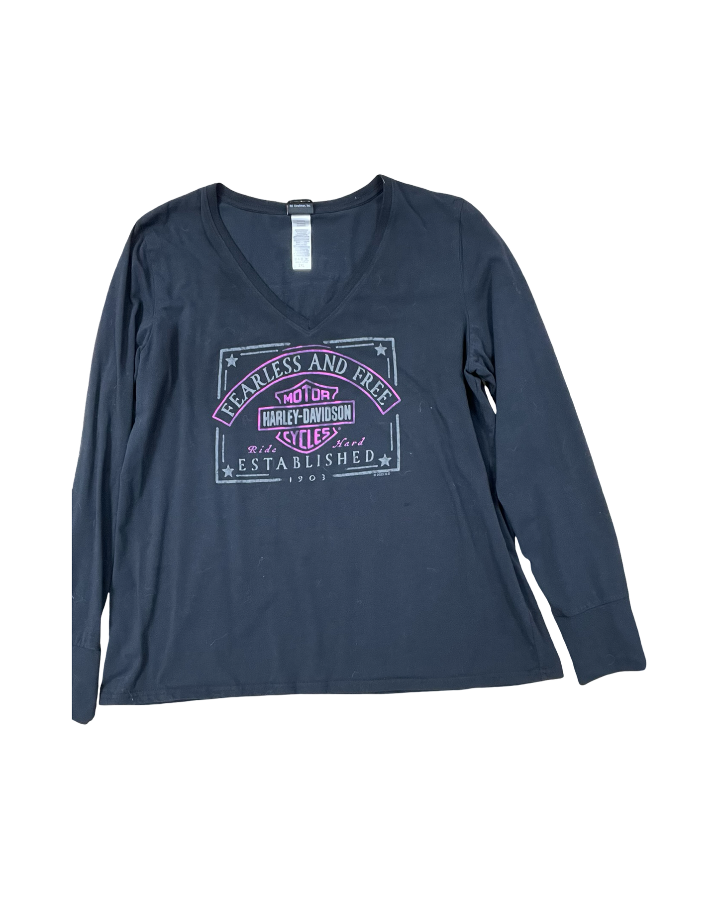 Top Ss By Harley Davidson In Black, Size:2X