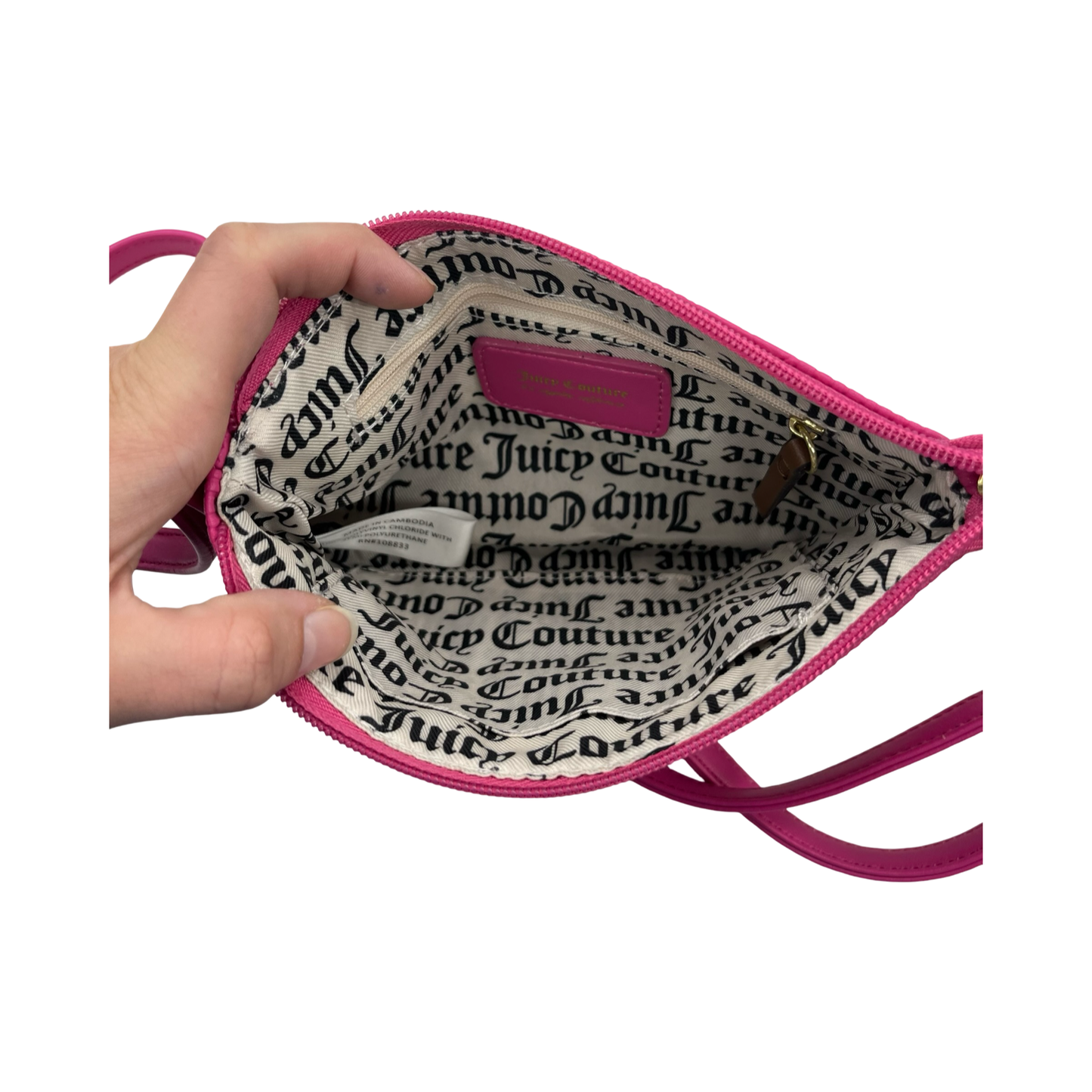 Crossbody By Juicy Couture In Pink, Size:Small