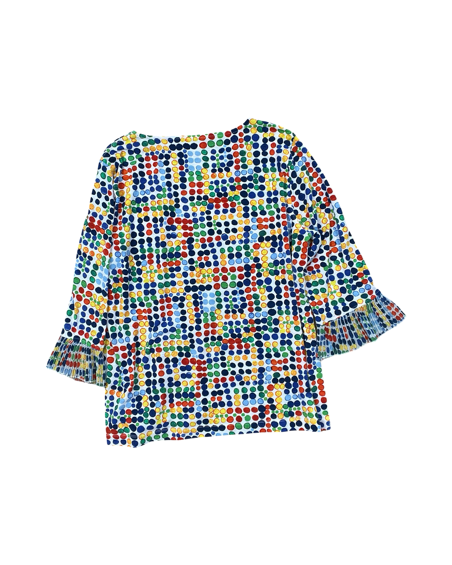 Top 3/4 Sleeve By Multiples In Multi, Size:L