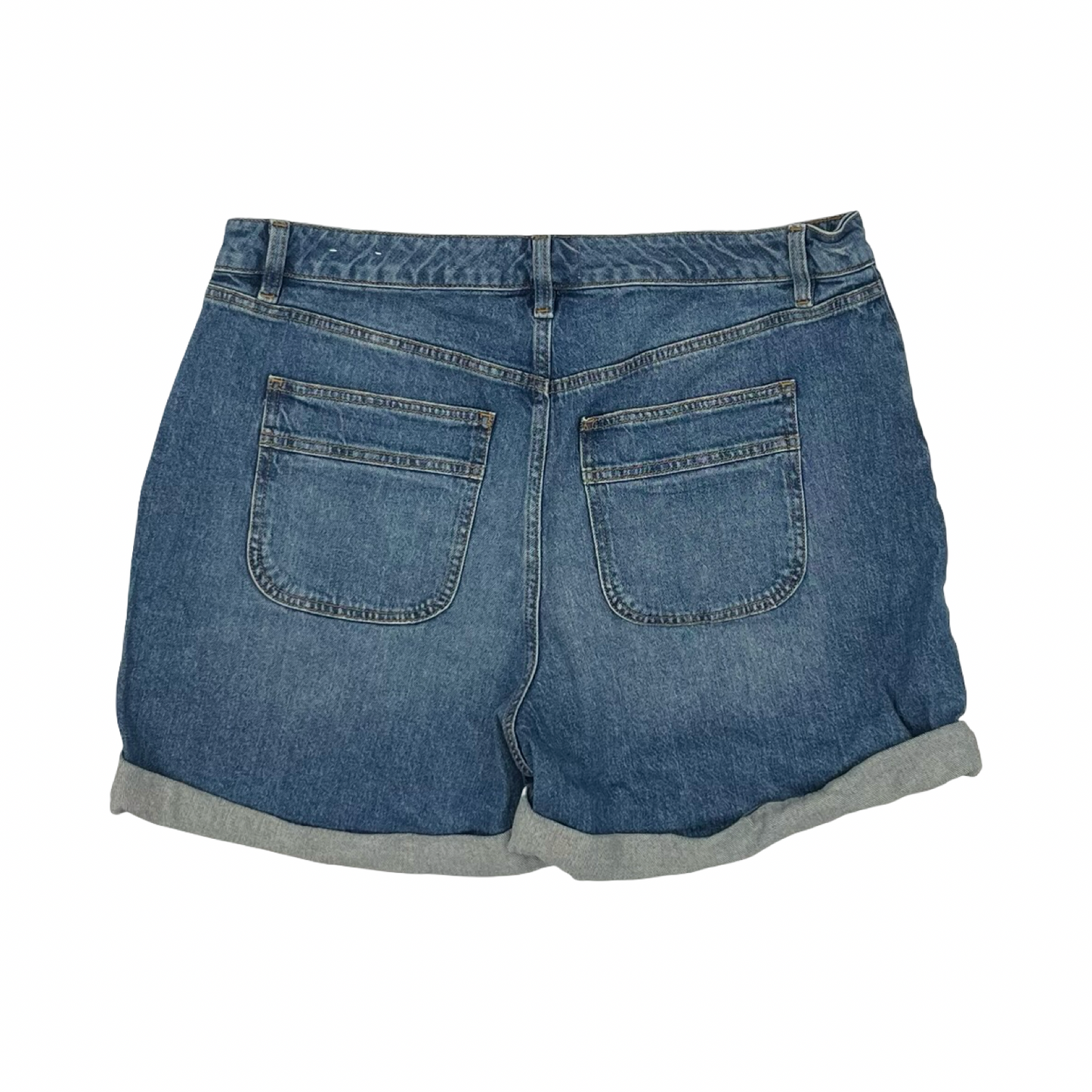 Shorts By Lane Bryant In Blue Denim, Size:14
