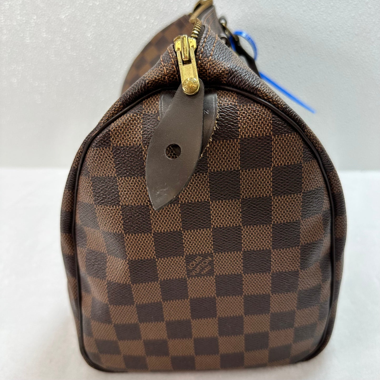 Speedy 30 Handbag Luxury Designer By Louis Vuitton, Size: Small