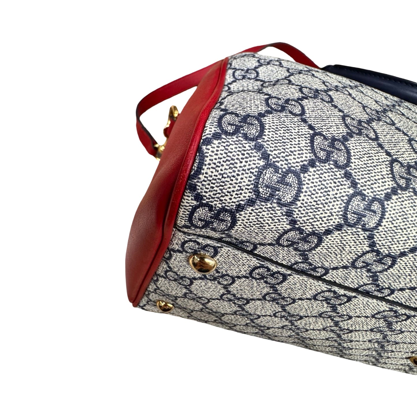 Handbag Structure Supreme Monogram Boston 35 Luxury Designer By Gucci In Multi, Size:Medium