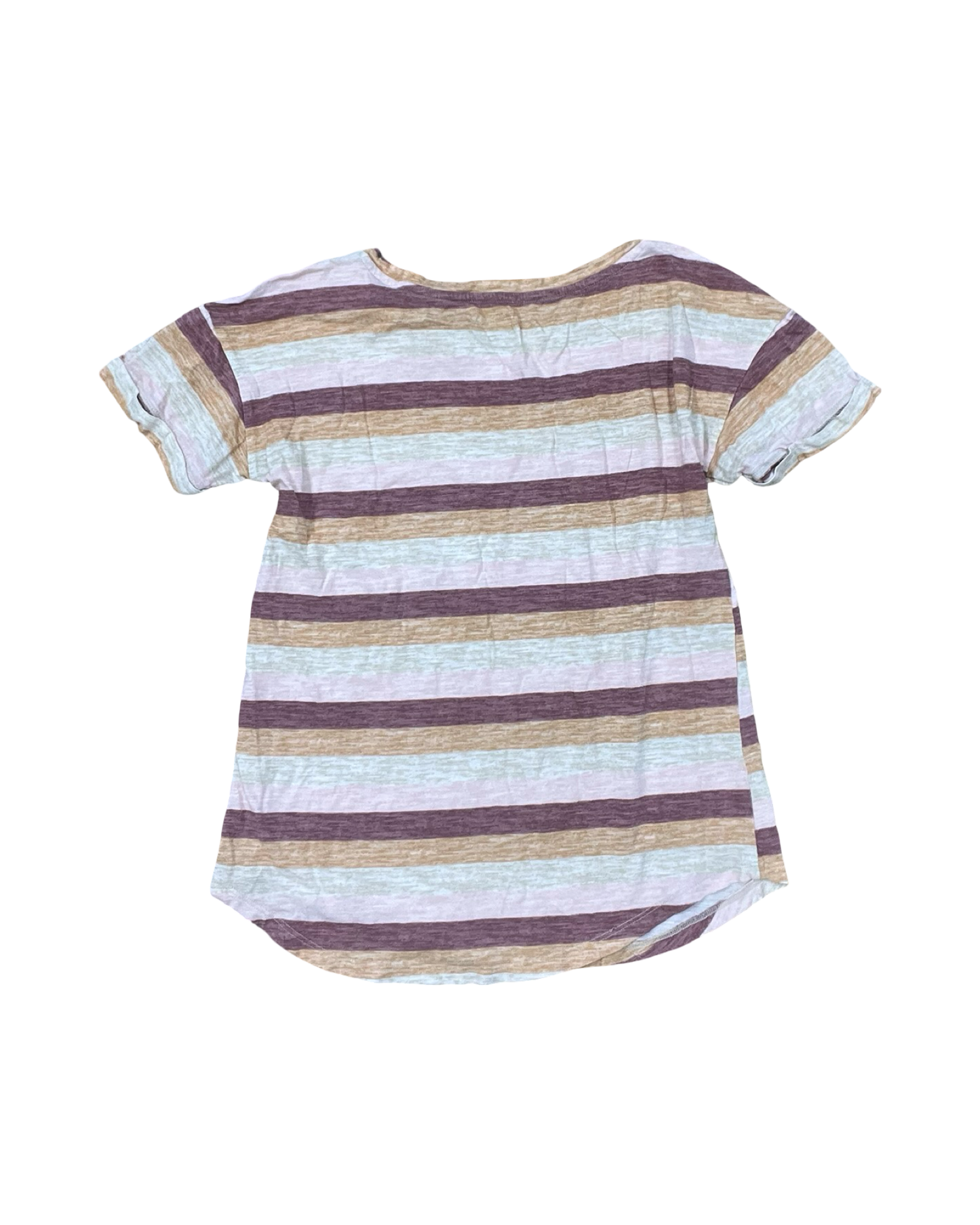 Top Ss By Maurices In Pink & Tan, Size:Xs