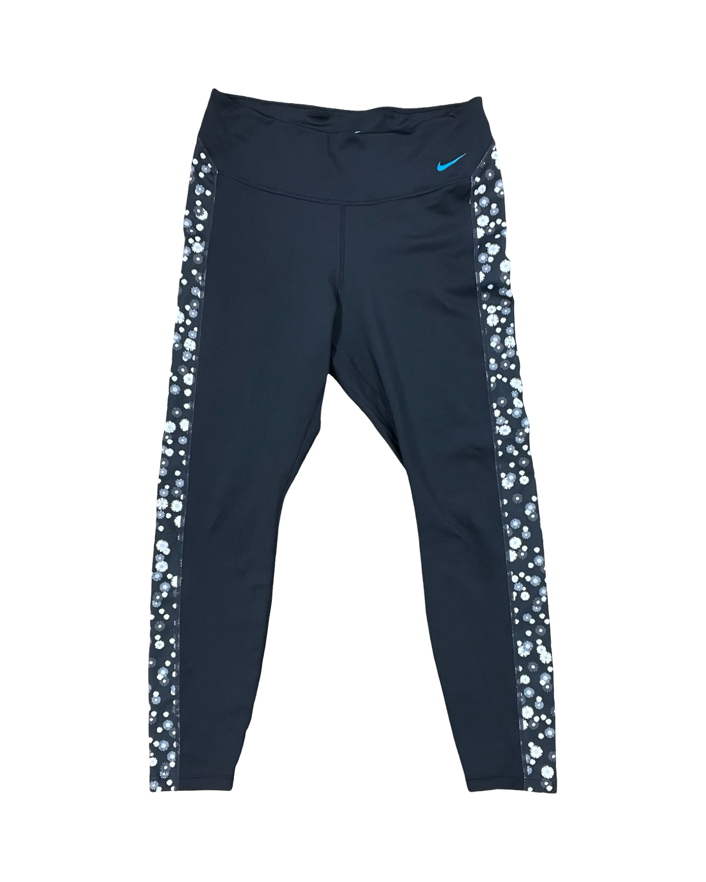 Athletic Leggings By Nike In Black, Size:L
