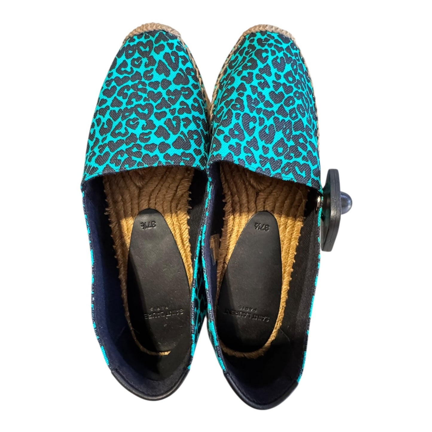 Shoes Luxury Designer By Yves Saint Laurent In Animal Print, Size:7