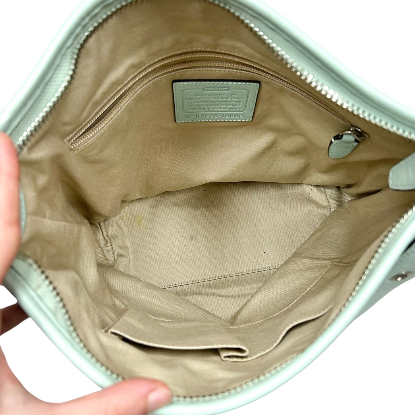 Crossbody Designer By Coach, Size: Large