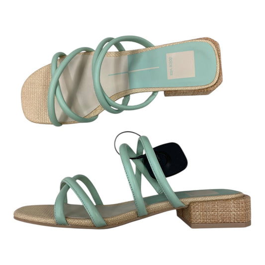 Sandals Flats By Dolce Vita In Teal, Size:7