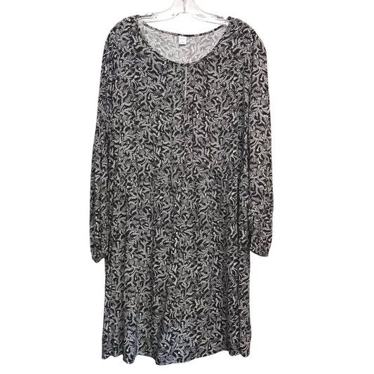 Dress Work By Old Navy In Black & White, Size:Xl