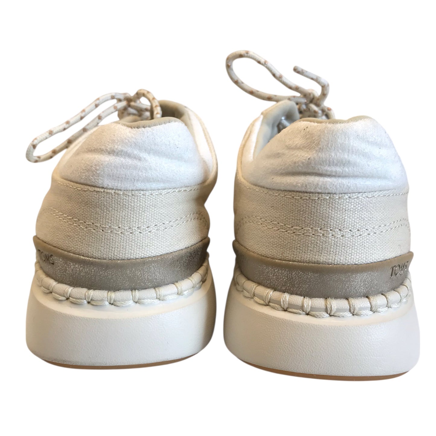 Shoes Sneakers By Toms In Beige, Size:9