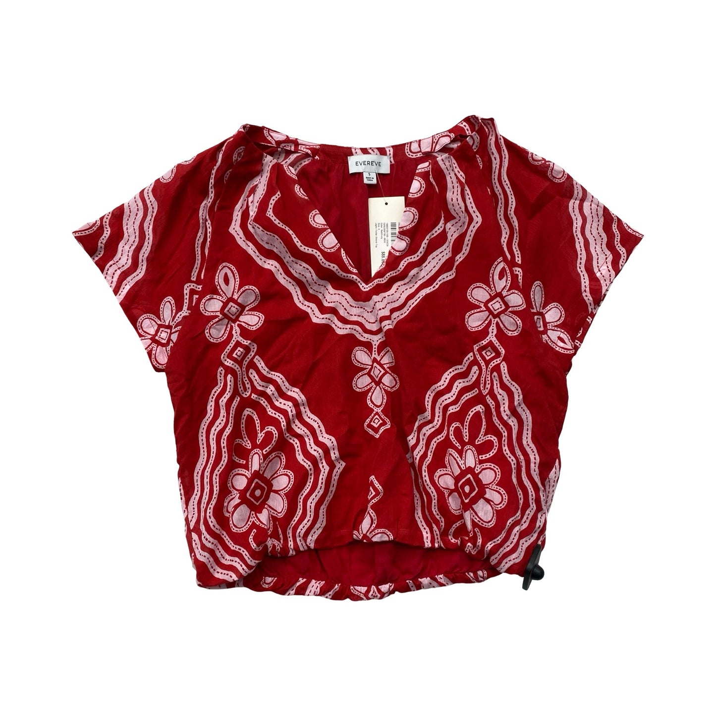 Top Ss By Evereve In Red, Size:S