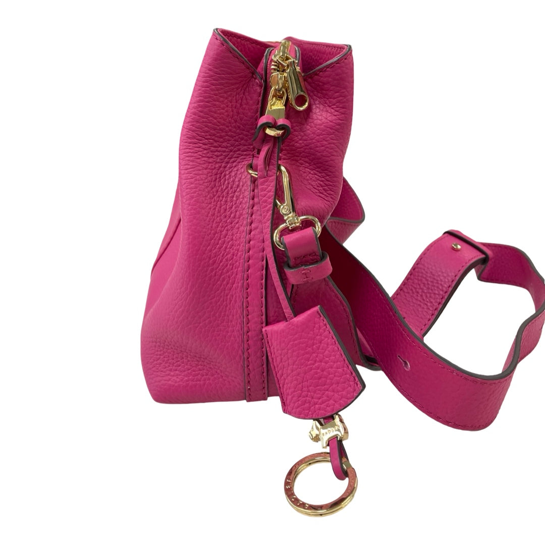 Handbag Leather By Radley London In Pink, Size:Medium