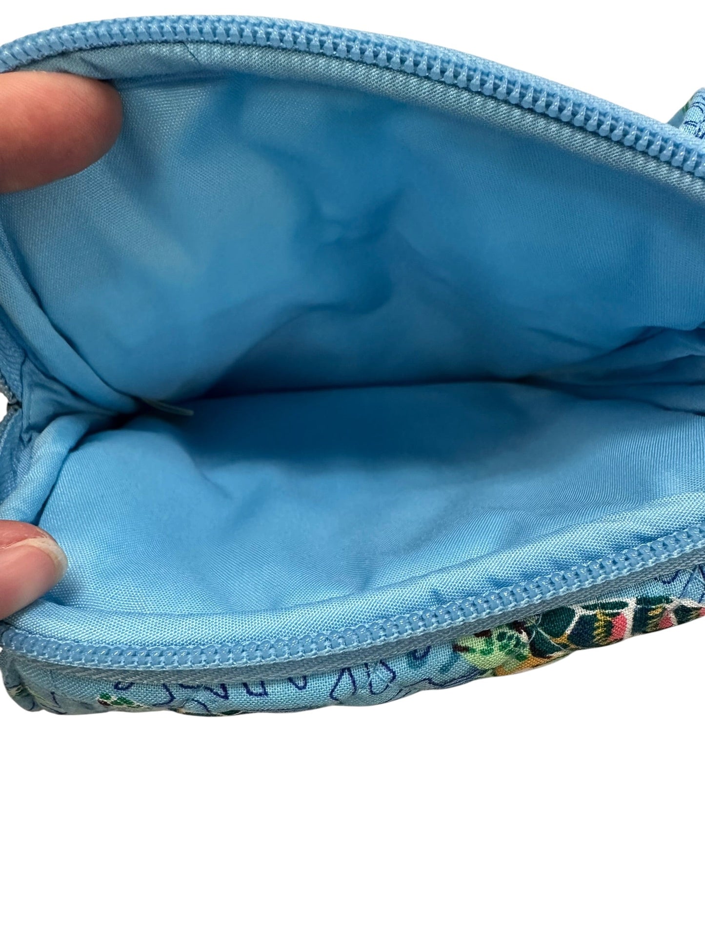 Crossbody By Vera Bradley In Blue & Green, Size:Small
