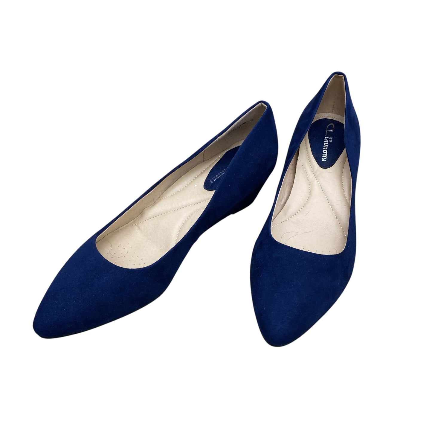 Shoes Flats By Laundry In Blue, Size:8.5