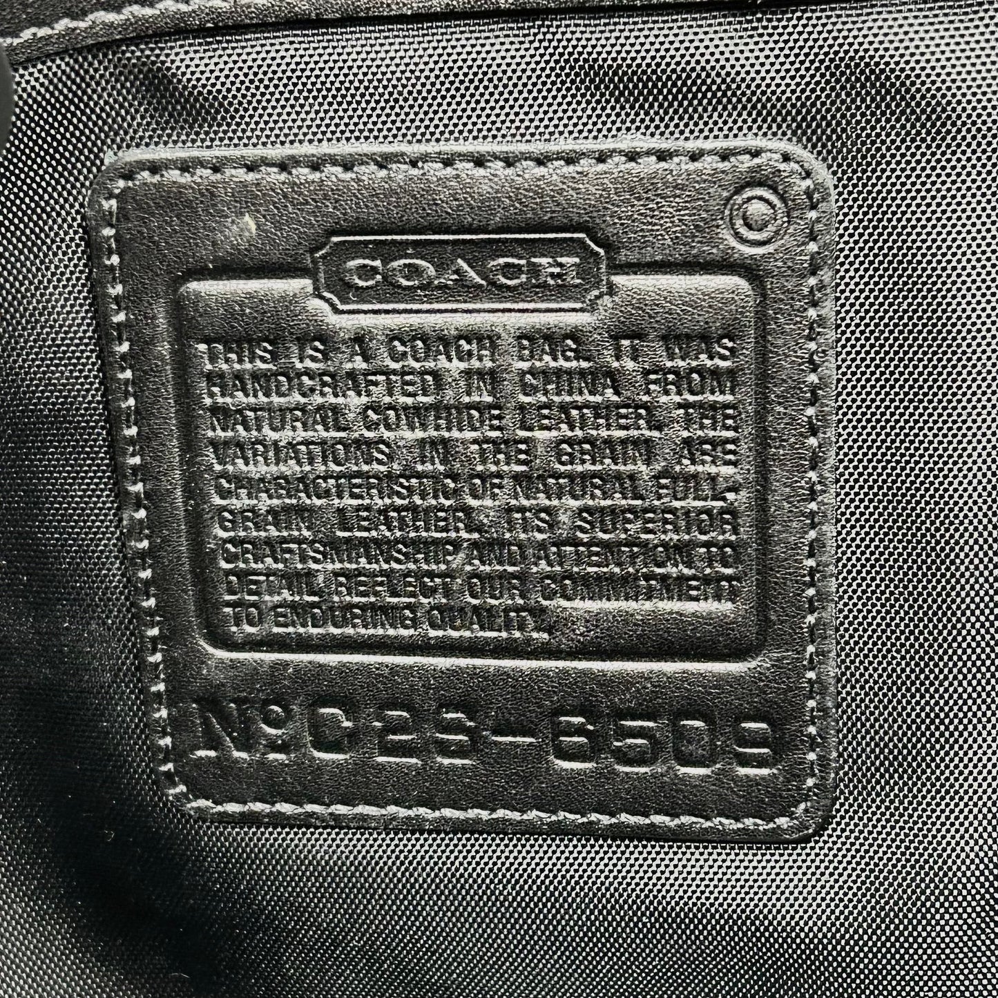 Handbag Designer By Coach, Size: Large