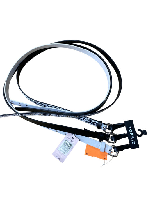 Belt By Torrid In Black & White
