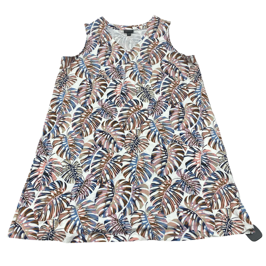 Dress Casual Midi By J. Jill In Multi, Size:Xlp