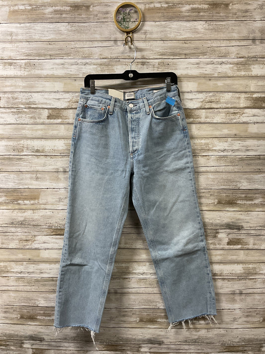 Jeans Straight By Citizens Of Humanity In Blue Denim, Size:6