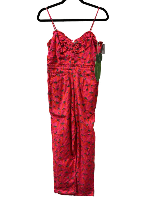 Jumpsuit By Farm Rio In Pink & Red, Size:S