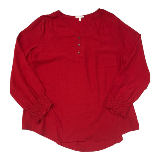 Top Ls By Maurices In Red, Size:Xl