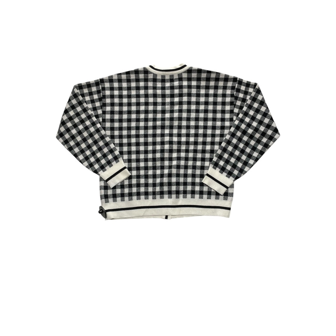 Sweater Cardigan By Marled In Black & White, Size:L
