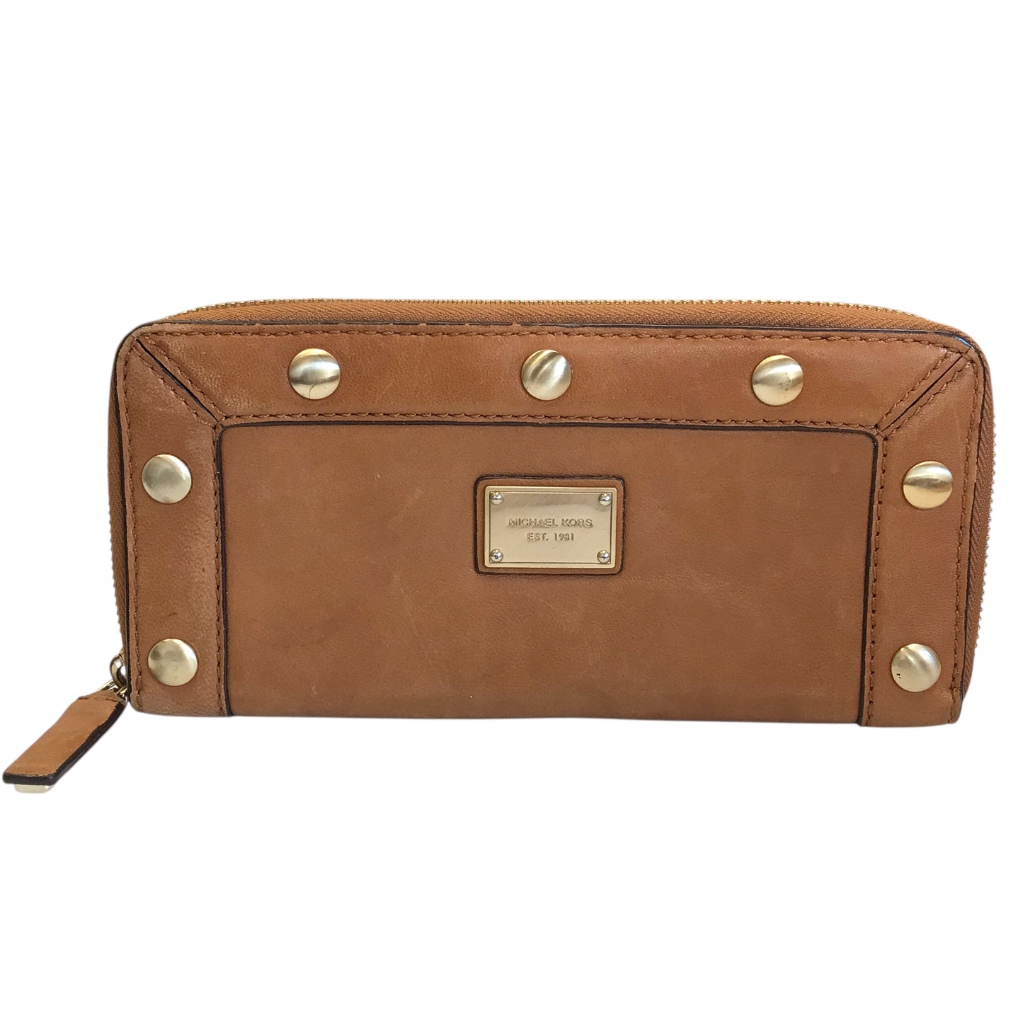 Wallet Designer By Michael Kors In Brown, Size:Large