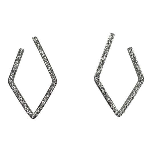 Earrings Stud By Clothes Mentor In Silver, Size:0