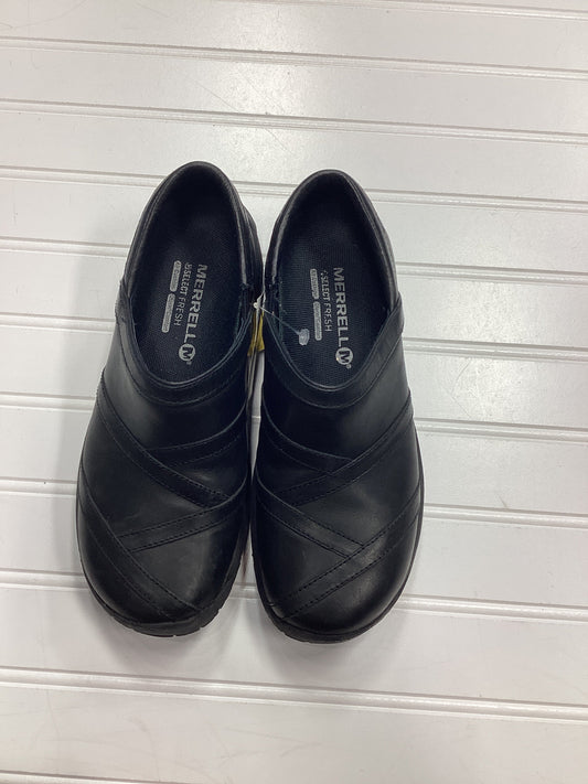 Shoes Flats By Merrell In Black, Size:6.5