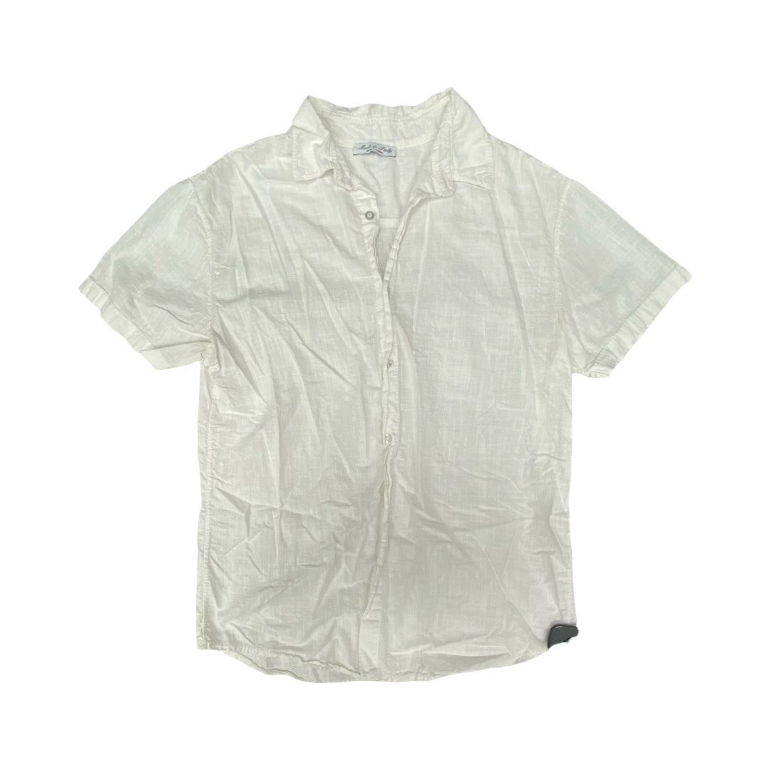 Top Ss By Clothes Mentor In White, Size:L