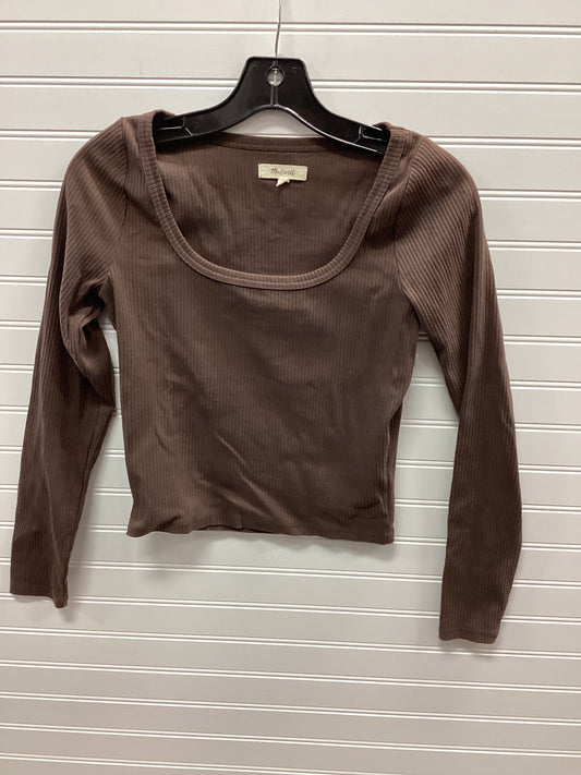Top Ls By Madewell In Brown, Size:S