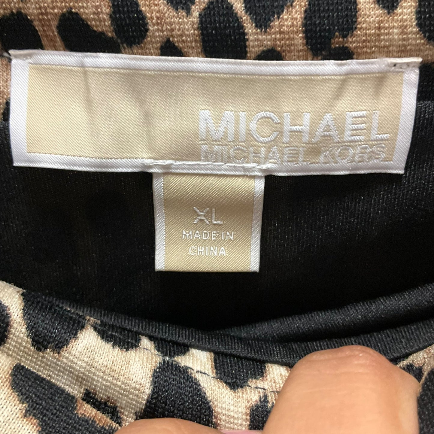 Skirt Mini & Short By Michael By Michael Kors In Animal Print, Size:Xl