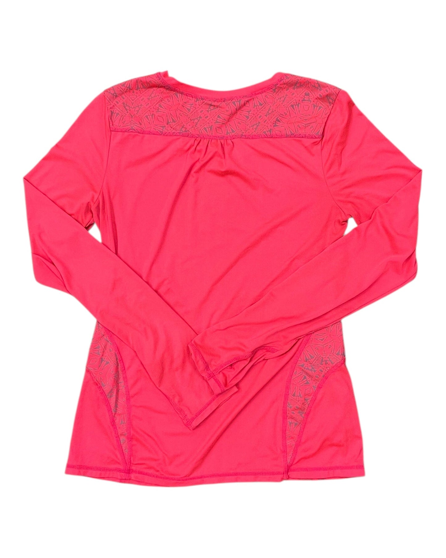 Athletic Top Ls Crewneck By Athleta In Pink, Size:S