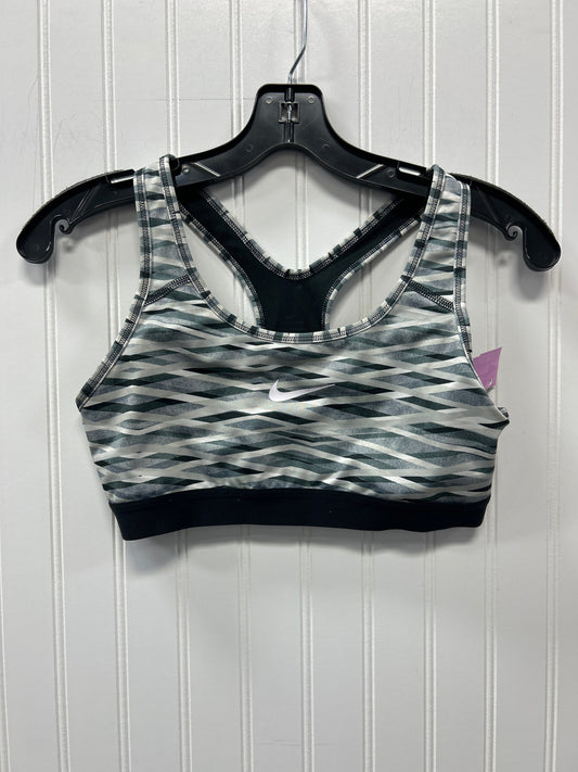 Athletic Bra By Nike In Grey, Size:S