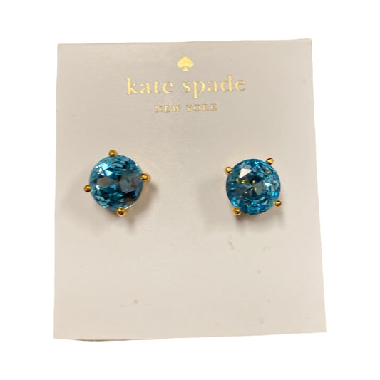 Earrings Designer By Kate Spade In Blue