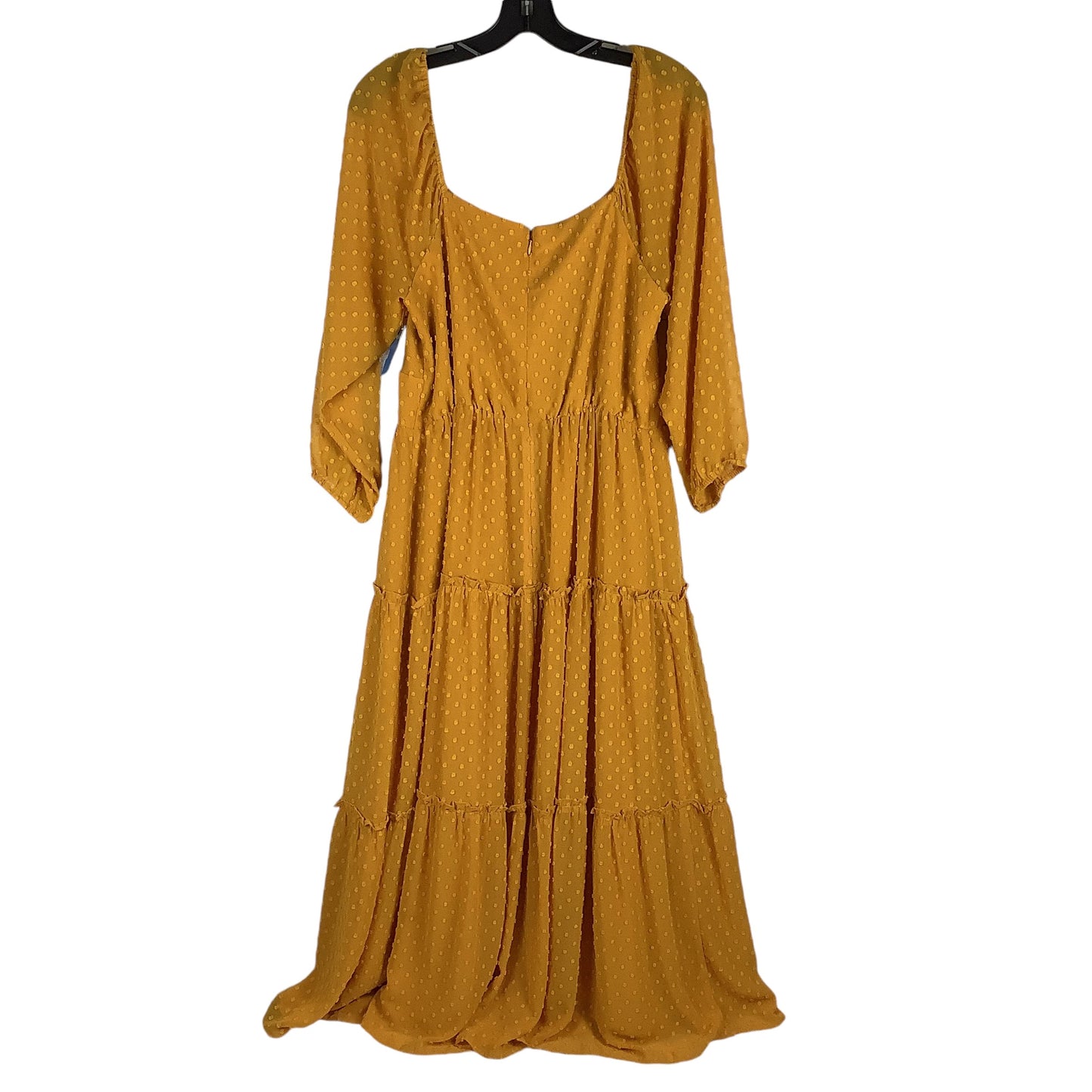 Dress Party Long By J. Crew In Yellow, Size: 8 tall