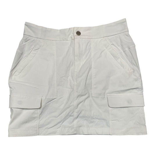 Athletic Skort By Athleta In White, Size:10
