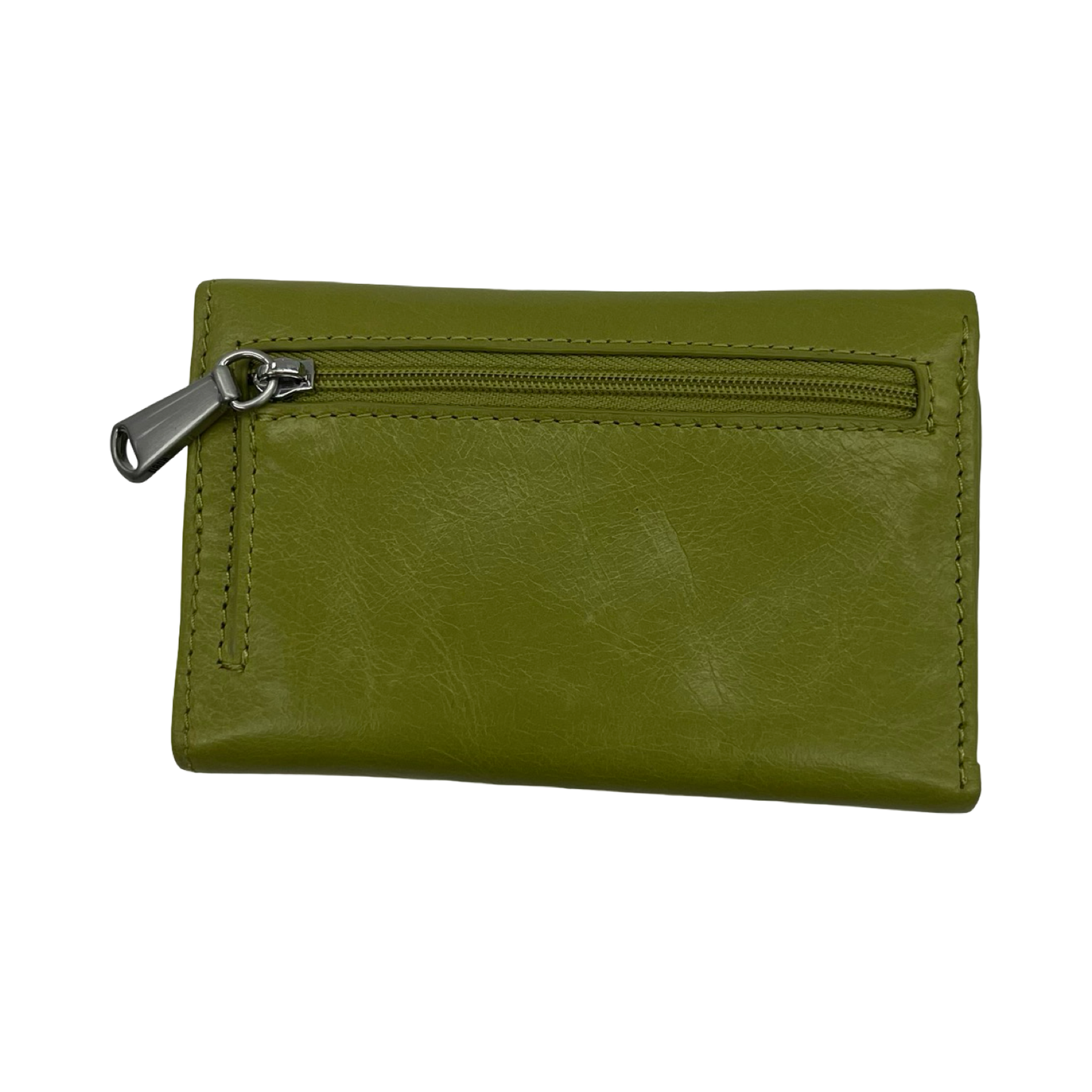 Wallet Leather By Hobo Intl In Green, Size:Small