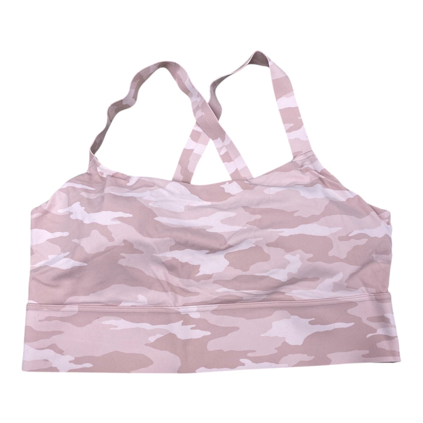 Athletic Bra By Athleta In Camouflage Print, Size:Xl