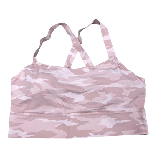 Athletic Bra By Athleta In Camouflage Print, Size:Xl