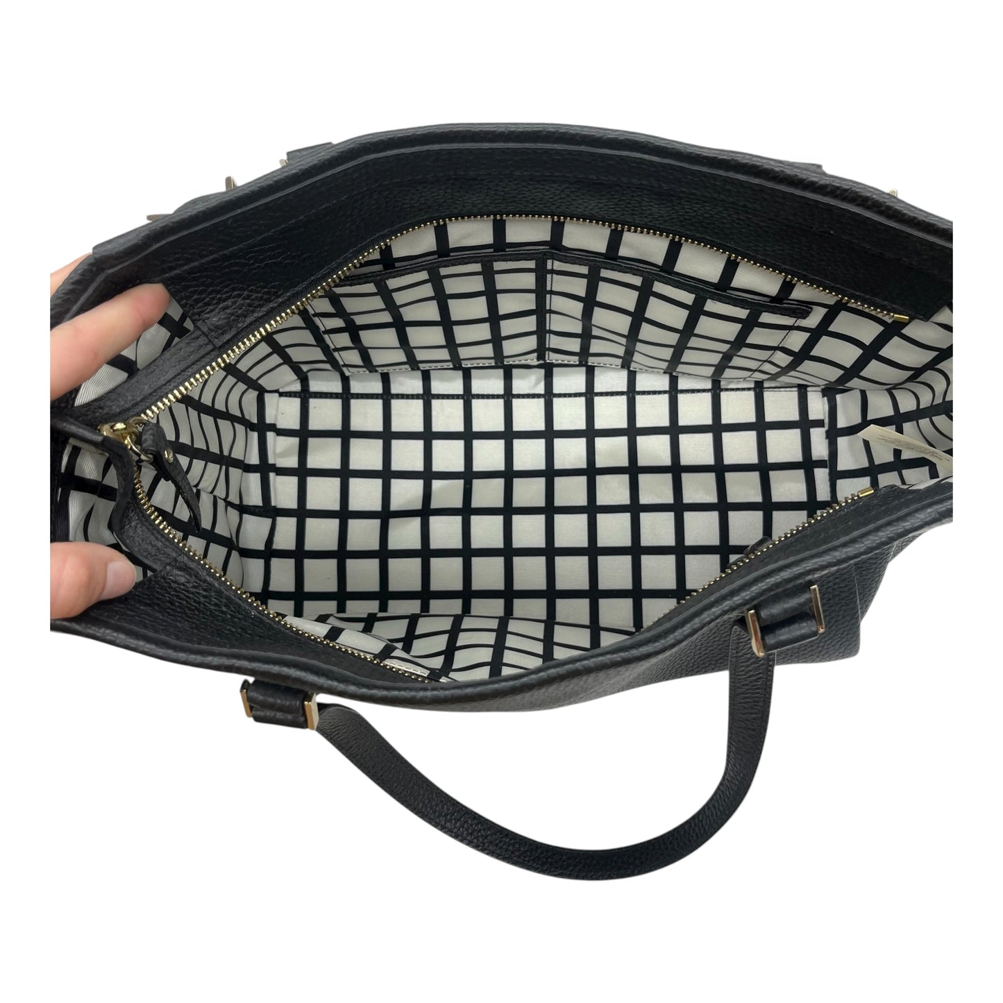 Handbag Designer By Kate Spade In Black, Size:Large