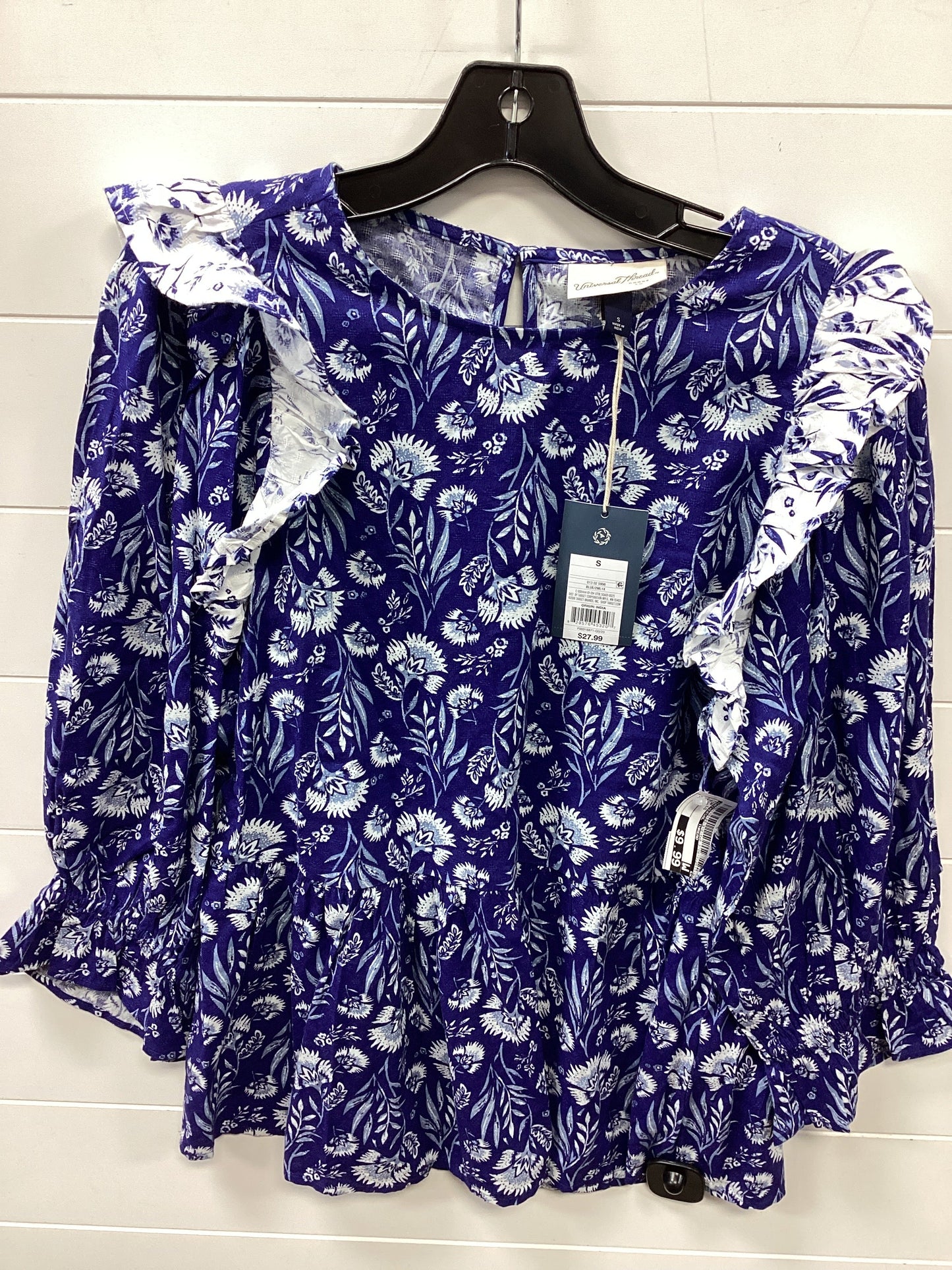 Top Ls By Universal Thread In Blue, Size:S