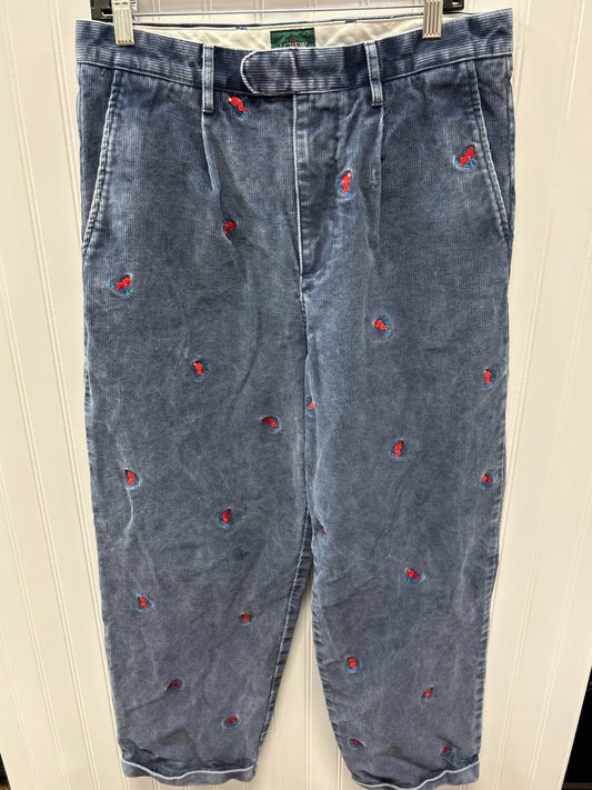 Pants Corduroy By J. Crew In Blue, Size:12