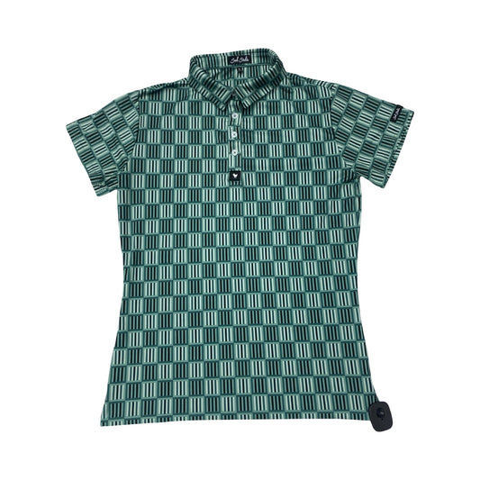 Athletic Top Ss By Bad Birdie In Striped Pattern, Size:Xl