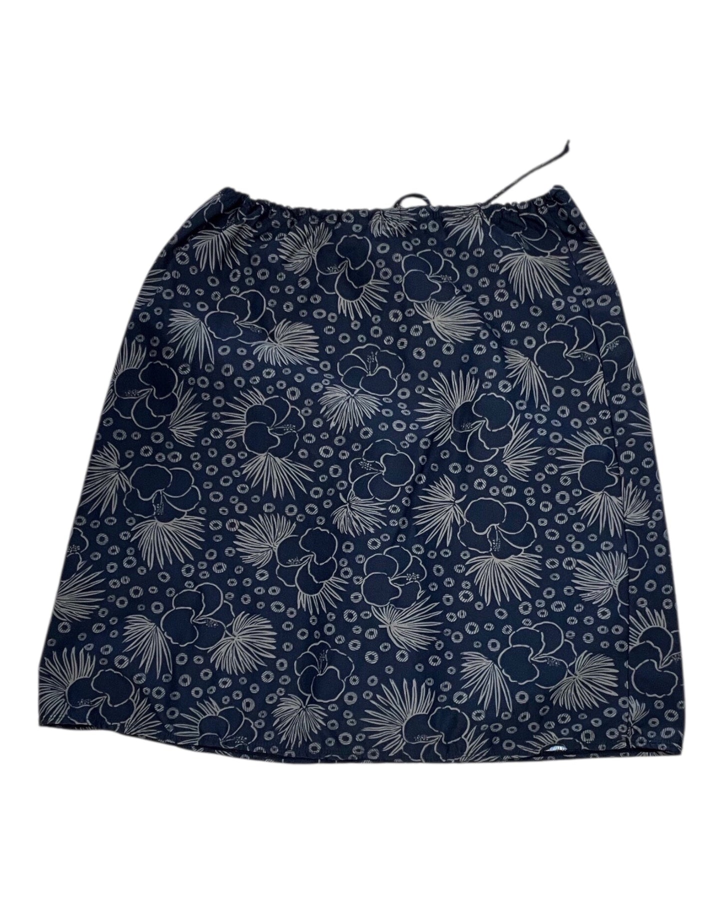 Skirt Midi By Clothes Mentor In Black & Green, Size:10