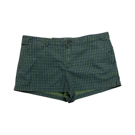 Shorts By Gap In Blue & Green, Size:16