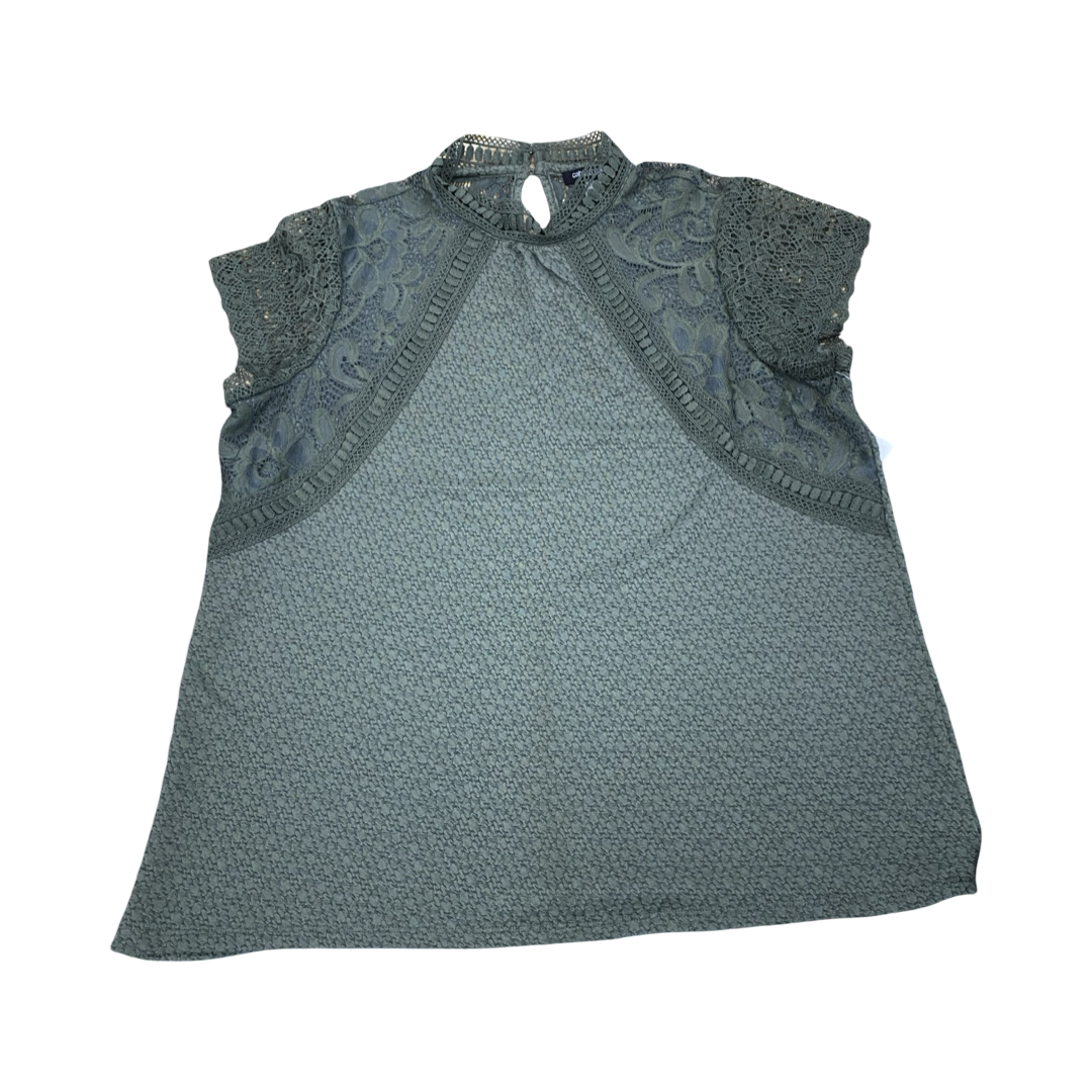 Top Ss By Cable And Gauge In Green, Size:Xl