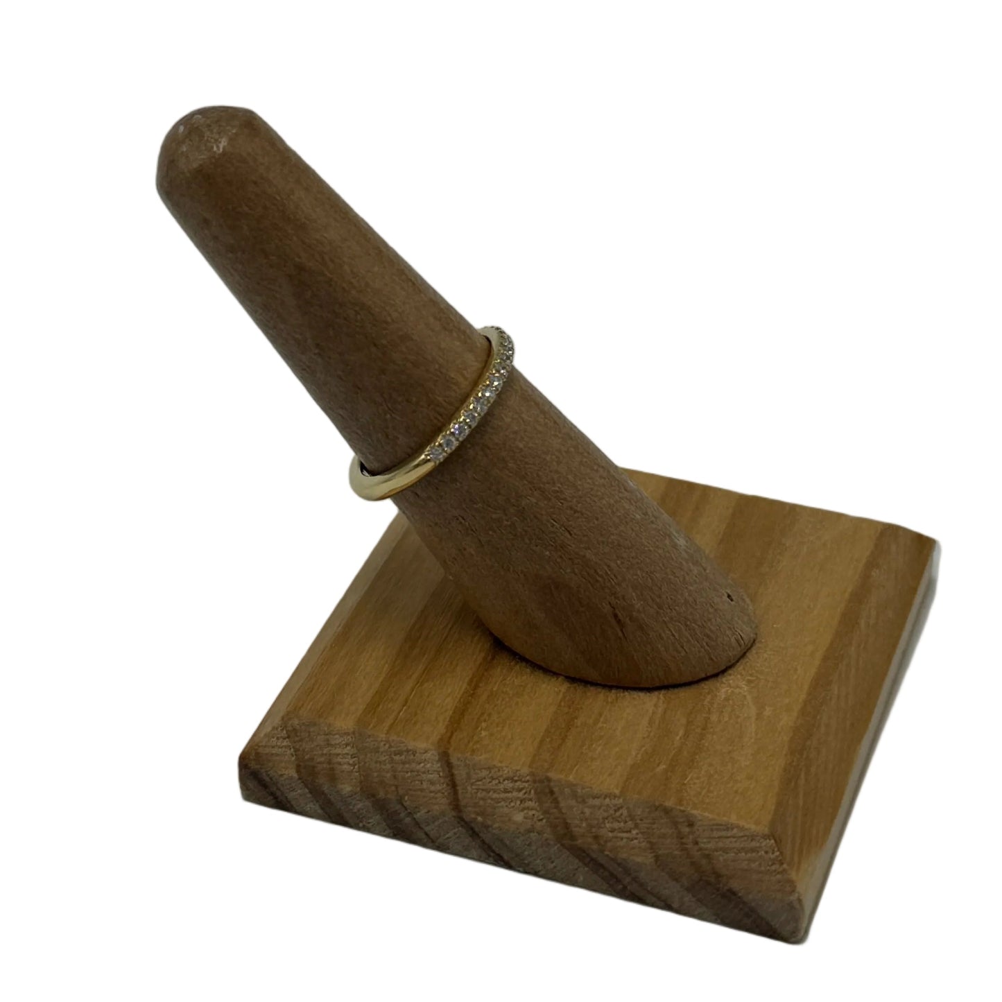 Tiffany & Company 18K Diamond Half Eternity Luxury Ring , Size: 6