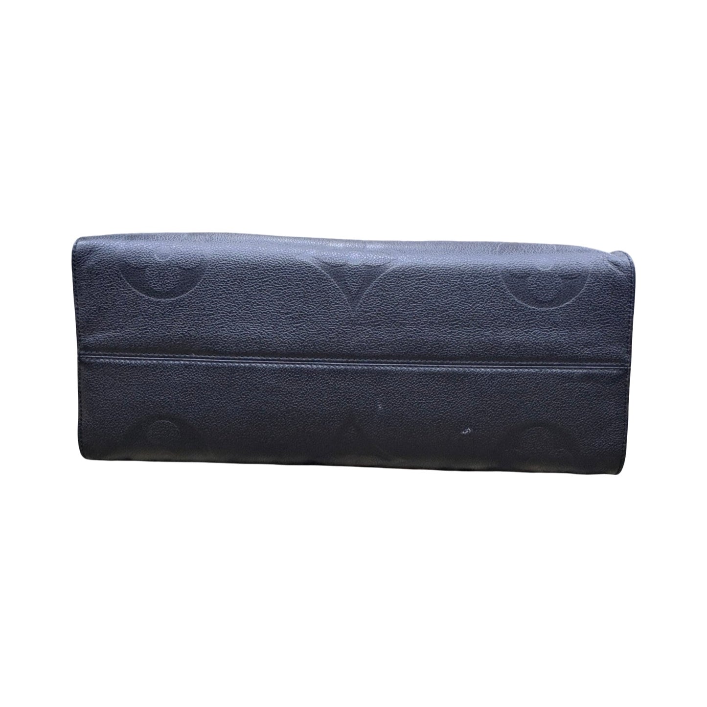 OnTheGo GM Handbag Luxury Designer By Louis Vuitton In Black & Gold, Size:Large (GM)