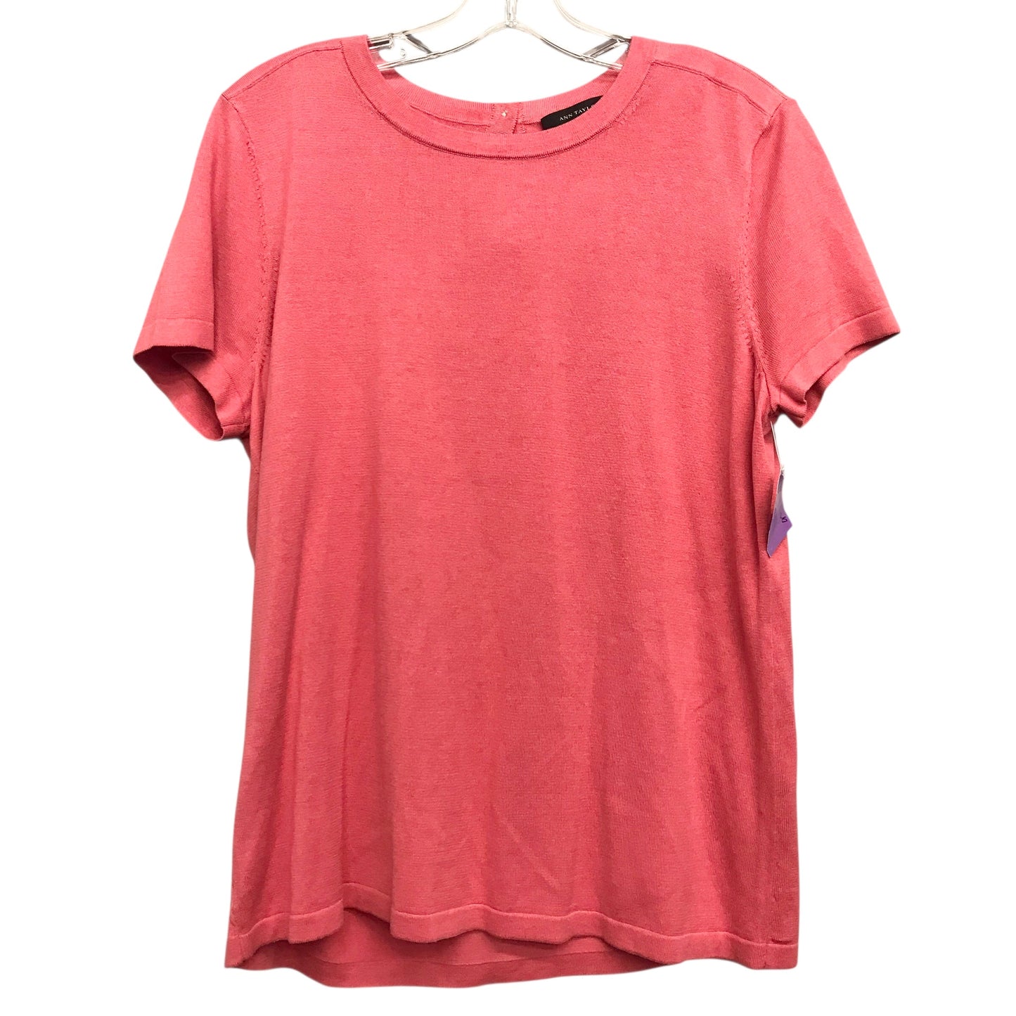 Top Ss By Ann Taylor In Coral, Size:L
